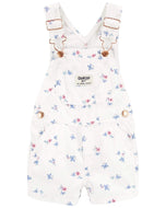 OshKosh Baby Girl Butterflies Shortalls