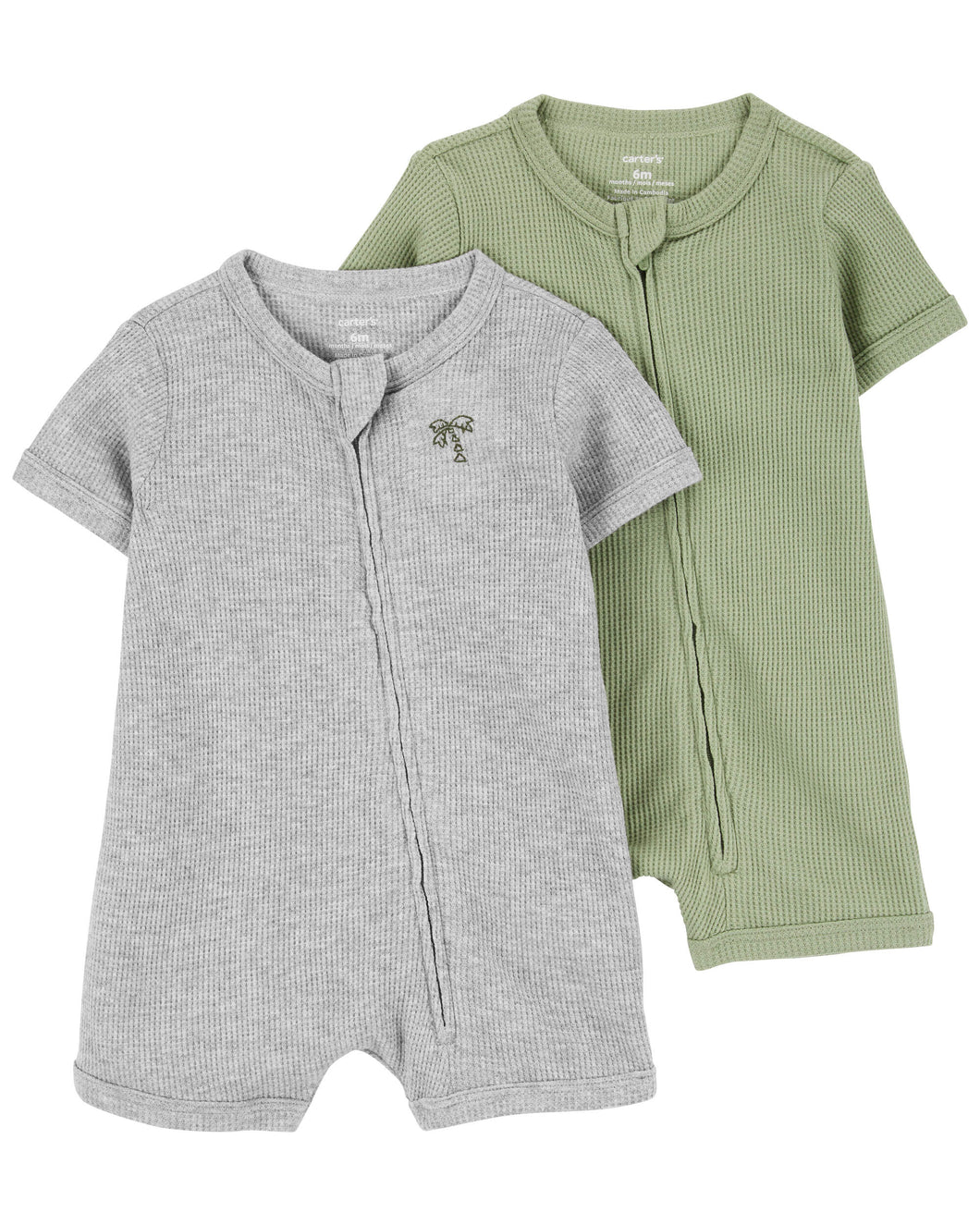 Carter's 2pc Baby Boy Romper Set