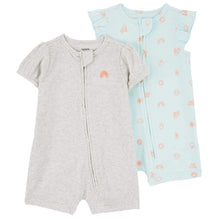 Afbeelding in Gallery-weergave laden, Carter&#39;s 2pc Baby Girl Romper Set
