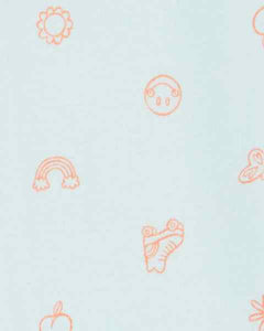 Carter's 2pc Baby Girl Romper Set