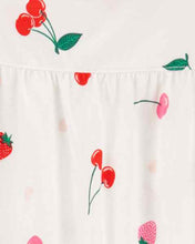 Load image into Gallery viewer, Carter&#39;s 3pc Baby Girl Red Strawberry Bodysuits and Shorts Set
