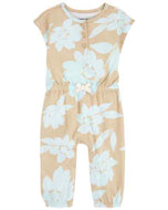 Carter's 1pc Baby Girl Floral Jumpsuit