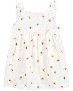 Carter's 2pc Baby Girl Sun Romper/ Dress Set