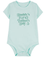 Carter's 1pc Baby Boy First Father's Day Bodysuit