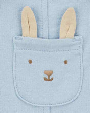 Carregar imagem no visualizador da galeria, Carter&#39;s 2pc Baby Boy Blue Bunny Bodysuit &amp; Shortall Set
