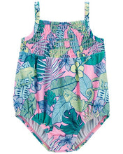 Load image into Gallery viewer, Carter&#39;s 1pc Baby Girl Chameleon Swimsuit
