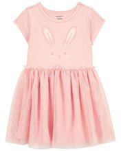 Load image into Gallery viewer, Carter&#39;s Baby Girl Pink Bunny Tutu Dress
