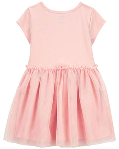 Carter's Toddler Girl Pink Pink Bunny Tutu Dress