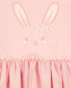 Carter's Toddler Girl Pink Pink Bunny Tutu Dress