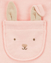 Load image into Gallery viewer, Carter&#39;s 2pc Baby Girl Pink Bunny Long-Sleeve Bodysuit &amp; Jumper Set
