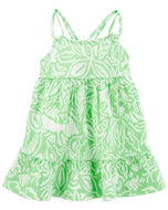 Carter's Baby Girl Green Dress Set