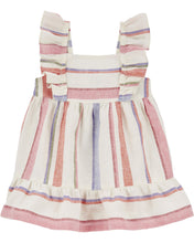 Afbeelding in Gallery-weergave laden, Carter&#39;s Baby Girl Multi Color Stripes Dress
