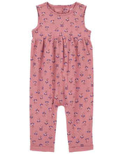 Afbeelding in Gallery-weergave laden, Carter&#39;s Baby Girl Floral Jumpsuit
