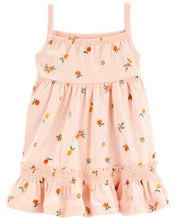 Afbeelding in Gallery-weergave laden, Carter&#39;s Baby Girl Orange Fruit Dress Set
