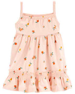 Carter's Baby Girl Orange Fruit Dress Set