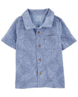 Carter's Baby Boy Leaves Print Polo