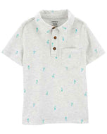 Carter's Baby Boy Grey Beach Polo