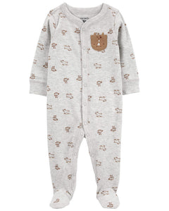 Carter's Baby Boy Animals Snap-Up Coverall Sleep & Play