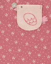 Cargar imagen en el visor de la galería, Carter&#39;s 5pc Baby Girl Bee Print Bodysuit Set
