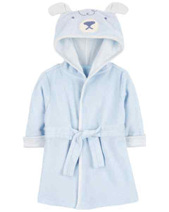 Carter's Baby Boy Blue Bear Bath Robe