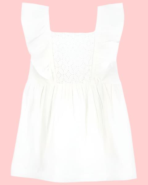 Carter's Baby Girl White Dress Set