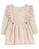 Carter's 2pc Baby Girl Bodysuit & Jumper Set