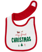 Load image into Gallery viewer, Carter&#39;s My First Christmas Bib
