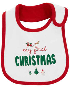 Carter's My First Christmas Bib