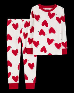 Carter's 2pc Baby Neutral Valentine Pajama Set