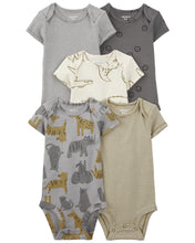 Load image into Gallery viewer, Carter&#39;s 5pc Baby Boy Alligator Bodysuit Set
