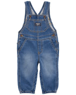 OshKosh Baby Boy Stretch Denim Overalls