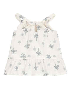 Carter's 2pc Baby Girl Palm Tree Print Top & Shorts Set