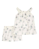 Carter's 2pc Baby Girl Palm Tree Print Top & Shorts Set