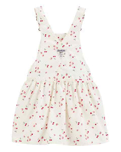 OshKosh Baby Girl Strawberry Cherry Print Jumper Dress (Skirtall)