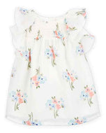 Carter's Baby Girl Ivory Floral Dress Set