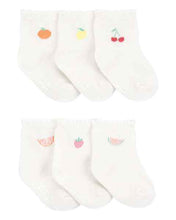 Load image into Gallery viewer, Carter&#39;s 6pk Baby Girl Socks
