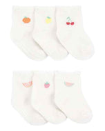 Carter's 6pk Baby Girl Socks