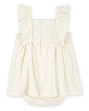 Afbeelding in Gallery-weergave laden, Carter&#39;s Baby Girl White Flower Sunsuit
