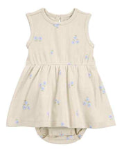 Load image into Gallery viewer, Carter&#39;s Baby Girl Blue Flower Print Sunsuit
