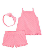 Carter's 3pc Baby Girl Pink Set