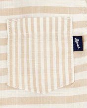 Cargar imagen en el visor de la galería, OshKosh Baby Boy Brown Striped Bodysuit Shirt
