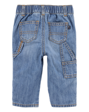Load image into Gallery viewer, OshKosh Baby Boy Denim Fold-Up Pants
