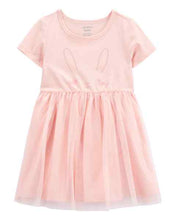 Load image into Gallery viewer, Carter&#39;s Baby Girl Pink Bunny Tutu Dress
