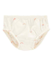 Load image into Gallery viewer, Carter&#39;s 2pc Baby Girl Rainbow Pink Romper/ Ivory Dress Set
