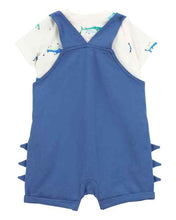 Carregar imagem no visualizador da galeria, Carter&#39;s 2pc Baby Boy Blue Shortall and Tee Set
