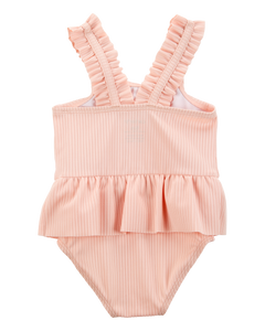 Carter's 2pc Baby Girl Swimsuit & Sun Hat Set