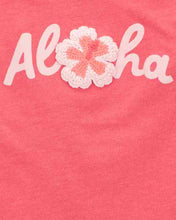 Cargar imagen en el visor de la galería, Carter&#39;s Baby Girl Orange Aloha Top
