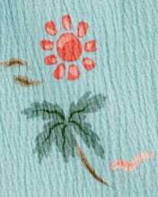 Cargar imagen en el visor de la galería, Carter&#39;s Baby Girl Blue Beach Vibes Top
