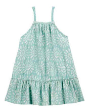 Carregar imagem no visualizador da galeria, Carter&#39;s Baby Girl Floral Crinkle Jersey Dress Set
