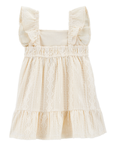Carter's Baby Girl Ivory Dress